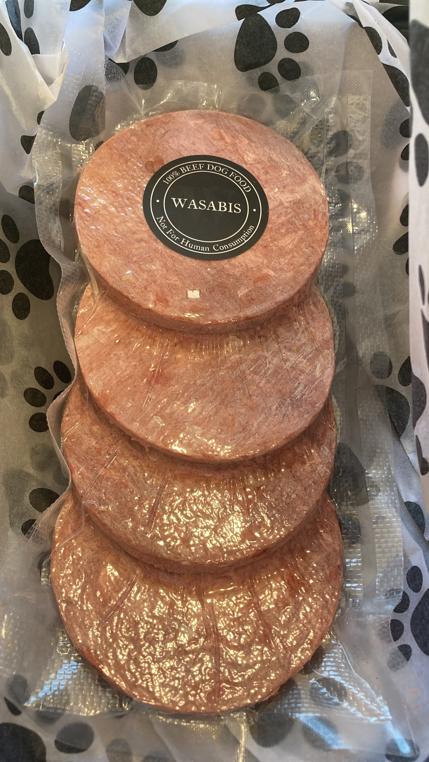 FREEZE DRIED 100% Beef & Bone Raw Dog Food