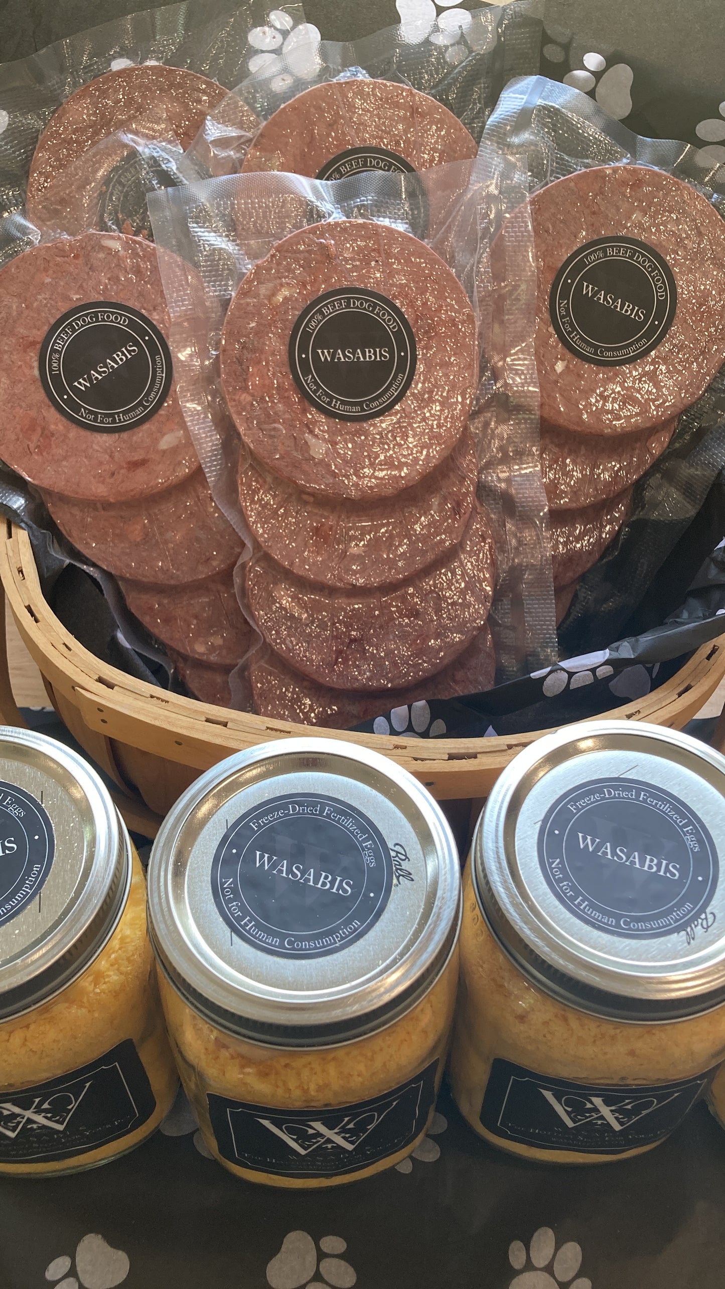 FREEZE DRIED 100% Beef & Bone Raw Dog Food
