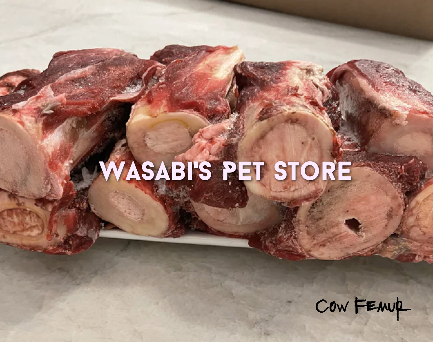 WASABIS Femur Bones with Marrow