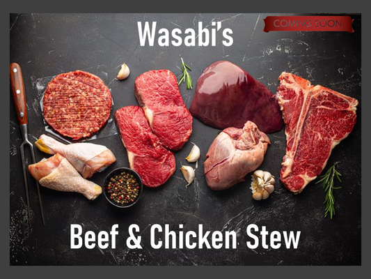 Wasabis Beef & Chicken Stew 2lb (Frozen)